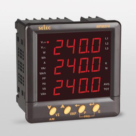 Selec MFM376-230VAC Multifunction Meter